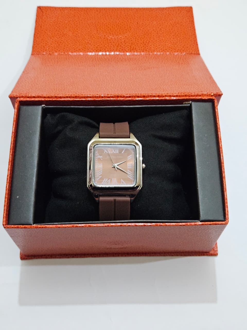 Cartier Tank - Brown PVC Strap - Universe Point