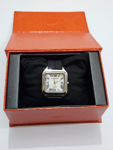 Cartier Tank - Black PVC Strap - Universe Point